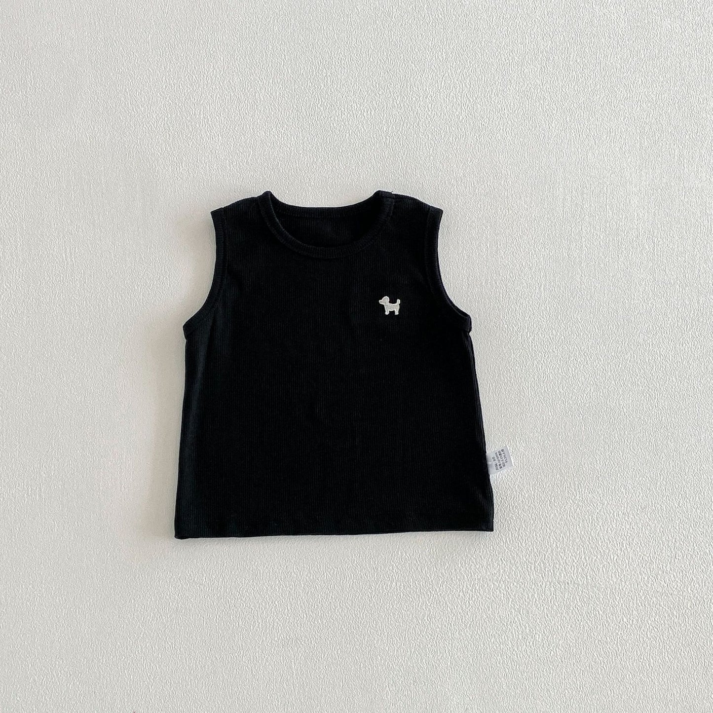 Arrival Summer Baby Kids Boys Solid Color Sleeveless Puppy Pattern Vest, MyKids-USA®, Baby & Toddler Coats & Jackets, MyKids-USA - Size/Age - 80 (9-12M) - Color - Black -  -  - TR2603221450-B.