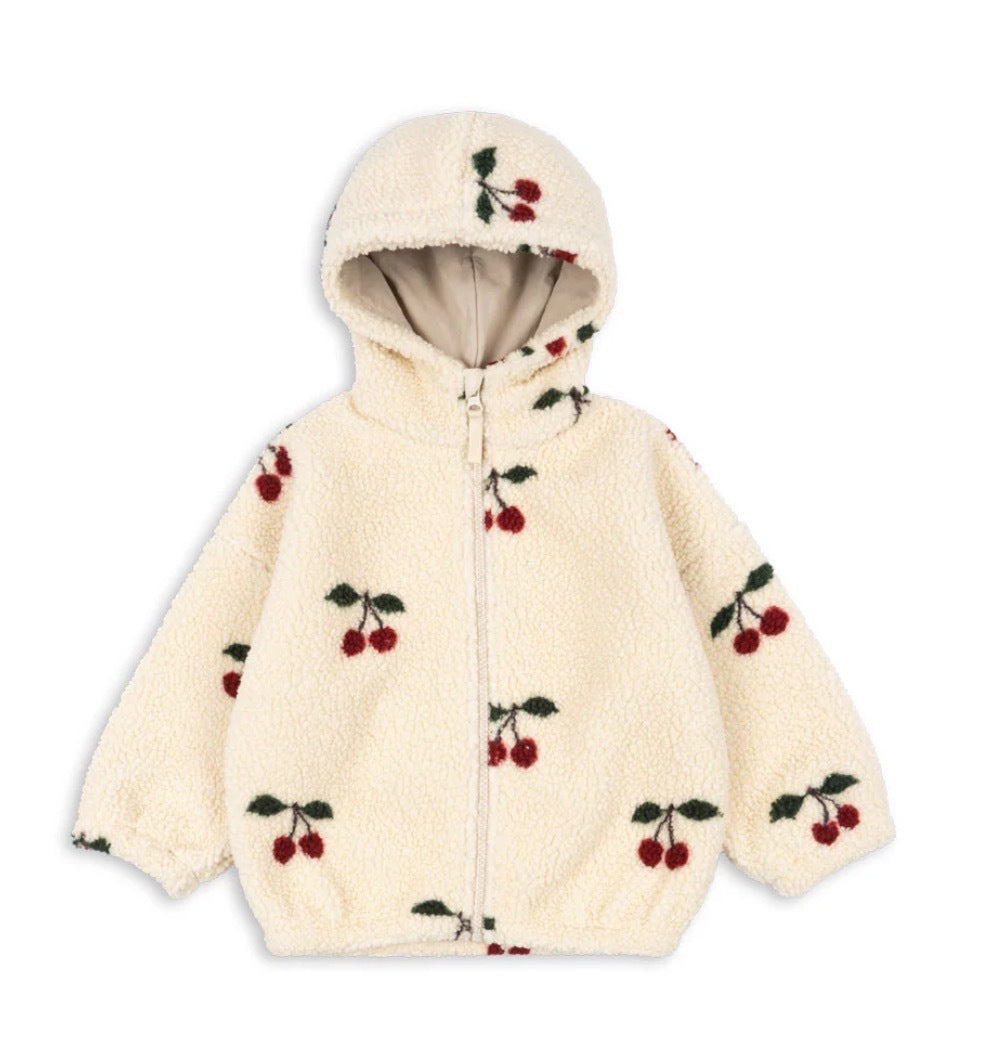 Autumn and Winter Arrival Baby Kids Unisex Long Sleeves Fleece Hooded Coat, MyKids-USA®, Baby & Toddler Coats & Jackets, MyKids-USA - Size/Age - 80 (9-12M) - Color - Apricot -  -  - TR2509302252-A