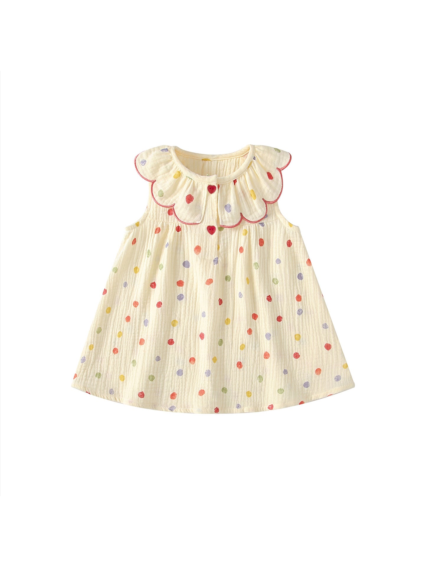 Design Summer Baby Kids Girls Sleeveless Polka Dots Pattern Dress, MyKids-USA®, Baby & Children's Dresses, MyKids-USA -  -  -  -  -  -  - .