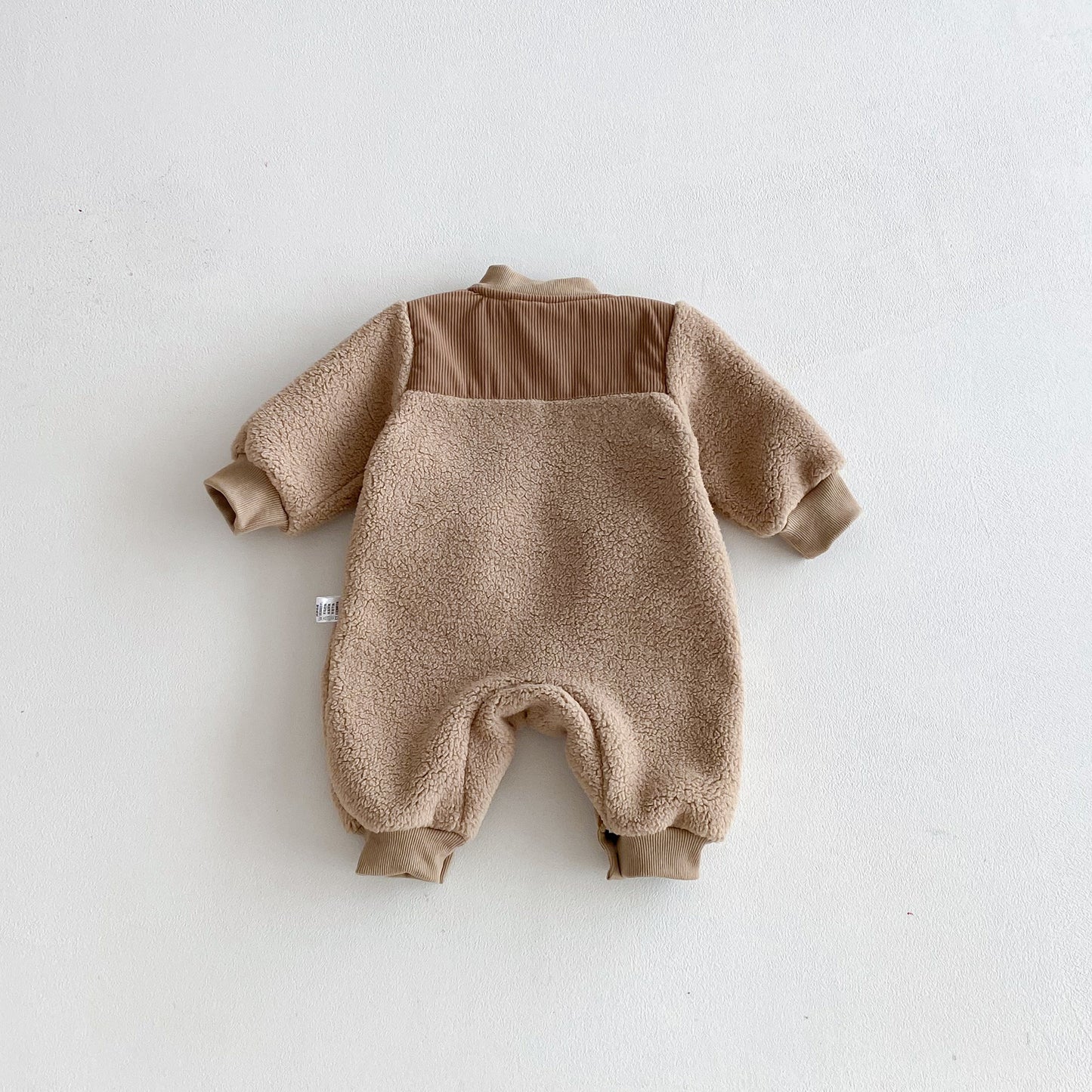 Winter Arrival Baby Unisex Long Sleeves Zip-up Fluffy Casual Rompers, MyKids-USA®, Baby One-Pieces, MyKids-USA -  -  -  -  -  -  - 