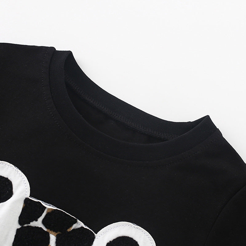 Summer Baby Kids Casual Animals Cartoon Pattern T-shirt and Shorts Clothing Set for Boys, MyKids-USA®, Baby & Toddler Outfits, MyKids-USA -  -  -  -  -  -  - 