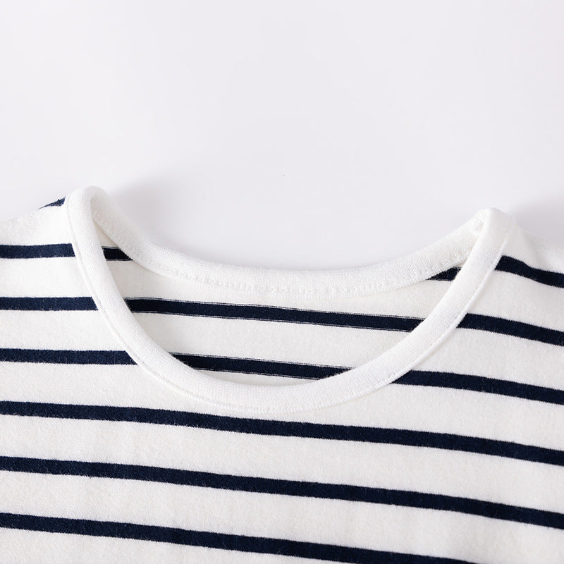 Summer Hot Selling Baby Kids Girls Short Sleeves Striped Pattern T-shirt and Plain Shorts Clothing Set, MyKids-USA®, Baby & Toddler Outfits, MyKids-USA -  -  -  -  -  -  - .