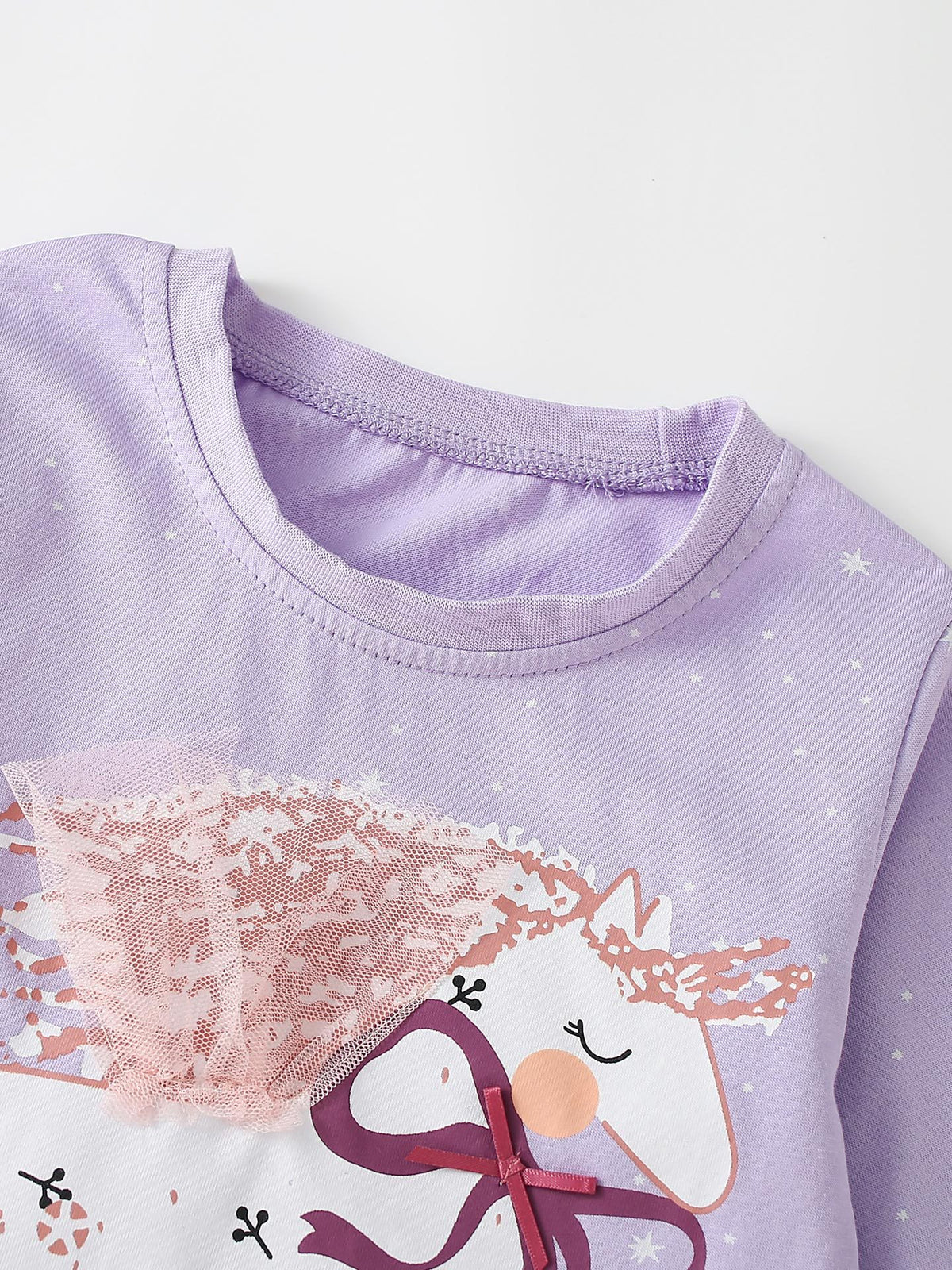 MyKids-USA® Spring and Autumn Baby Kids Girls Cartoon Pattern Long Sleeves Top