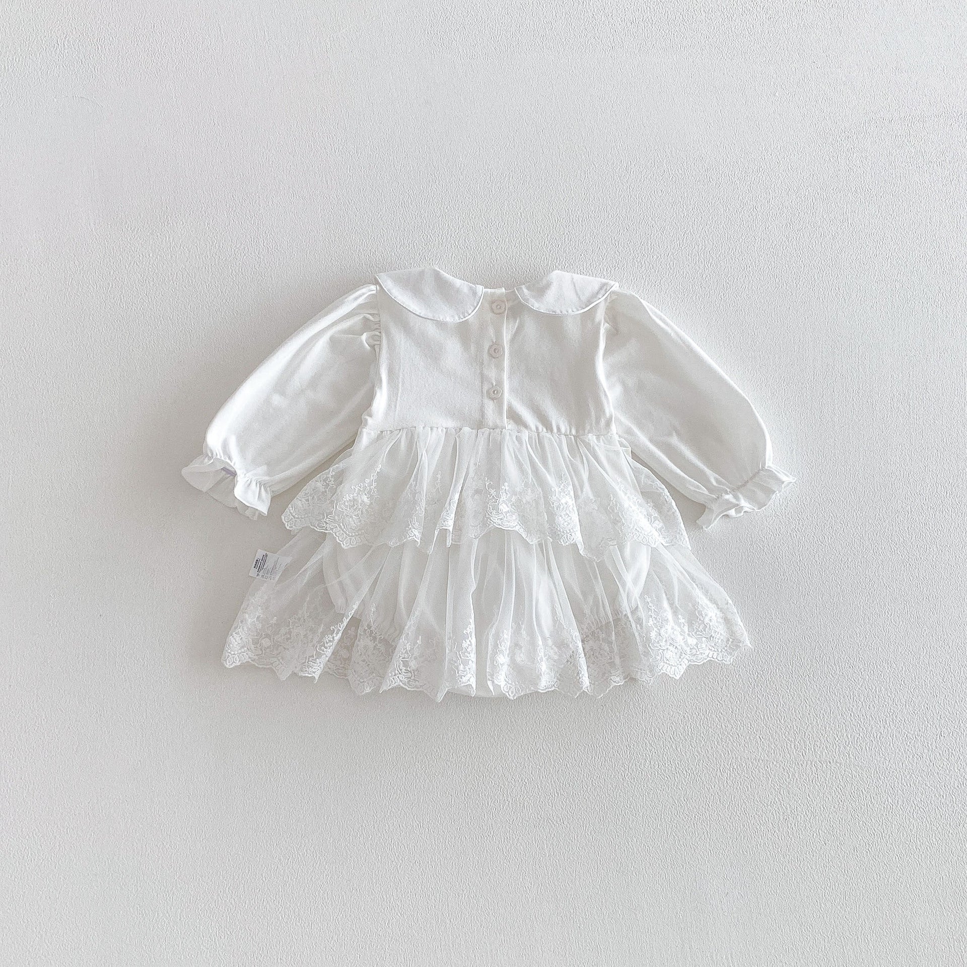 Spring Arrival Baby Girls Long Sleeves Flowers Embroidered Pattern Bodysuit Dress, MyKids-USA®, Baby & Toddler Dresses, MyKids-USA -  -  -  -  -  -  - .