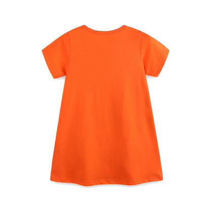 Summer Hot Selling Cute Bird Cartoon Pattern Short Sleeves Dress for Stylish Girls, MyKids-USA®, Baby & Toddler Dresses, MyKids-USA -  -  -  -  -  -  - 