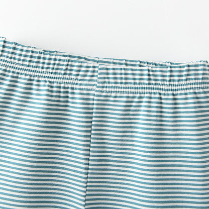 Autumn Arrival Baby Kids Girls Cartoon and Striped Pattern Cute Pants, MyKids-USA®, Trousers, MyKids-USA -  -  -  -  -  -  - 