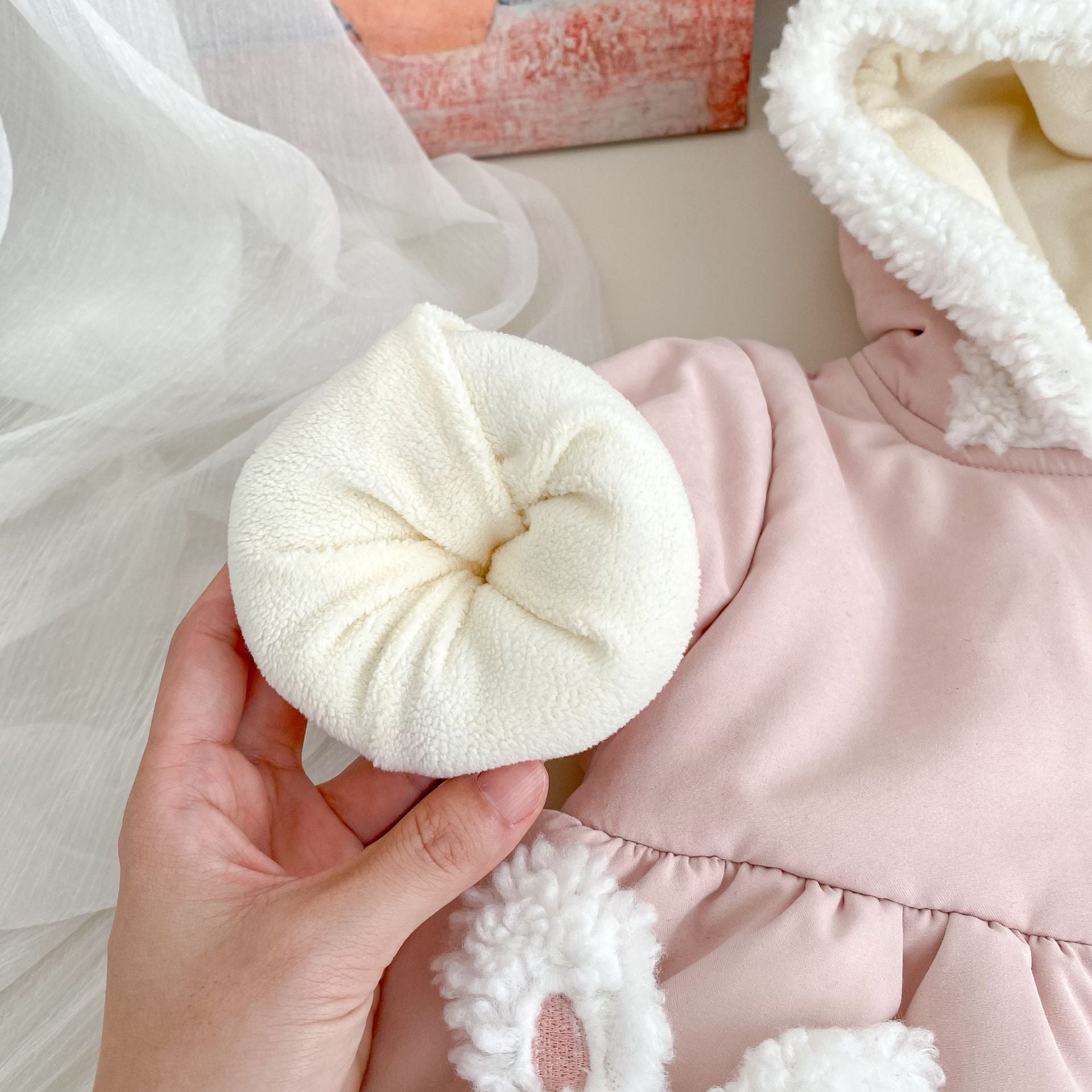 Winter Arrival Baby Kids Girls Rabbits Pattern Long Sleeves Fleece-Lined Coat, MyKids-USA®, Baby & Toddler Coats & Jackets, MyKids-USA -  -  -  -  -  -  - 