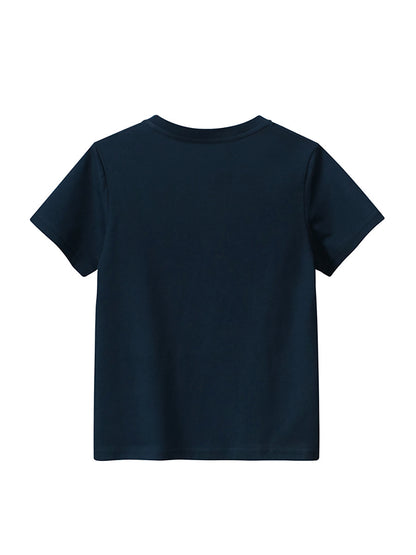 Summer Boys’ Letters and Cartoon Pattern T-shirt in European and American Style, MyKids-USA®, T-Shirts, MyKids-USA -  -  -  -  -  -  - .