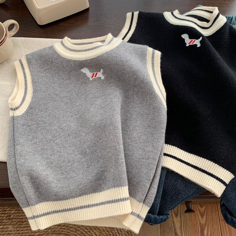 Arrival Winter and Autumn Baby Kids Unisex Color Patchwork Sleeveless Knitted Vest, MyKids-USA®, Baby & Toddler Coats & Jackets, MyKids-USA -  -  -  -  -  -  - 