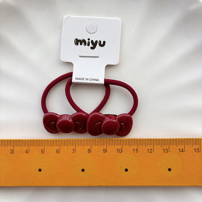Cute Red Hair Tie, MyKids-USA®, Ponytail Holders, MyKids-USA -  -  -  -  -  -  - .