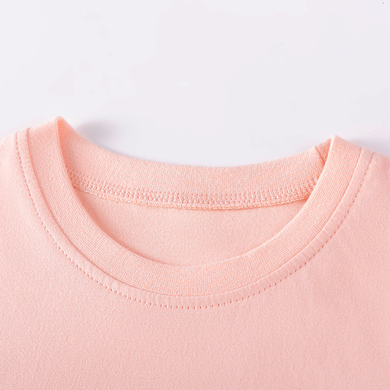 Summer Hot Selling Baby Kids Girls Short Sleeves Cartoon Pattern T-shirt and Pants Clothing Set, MyKids-USA®, Baby & Toddler Outfits, MyKids-USA -  -  -  -  -  -  - .