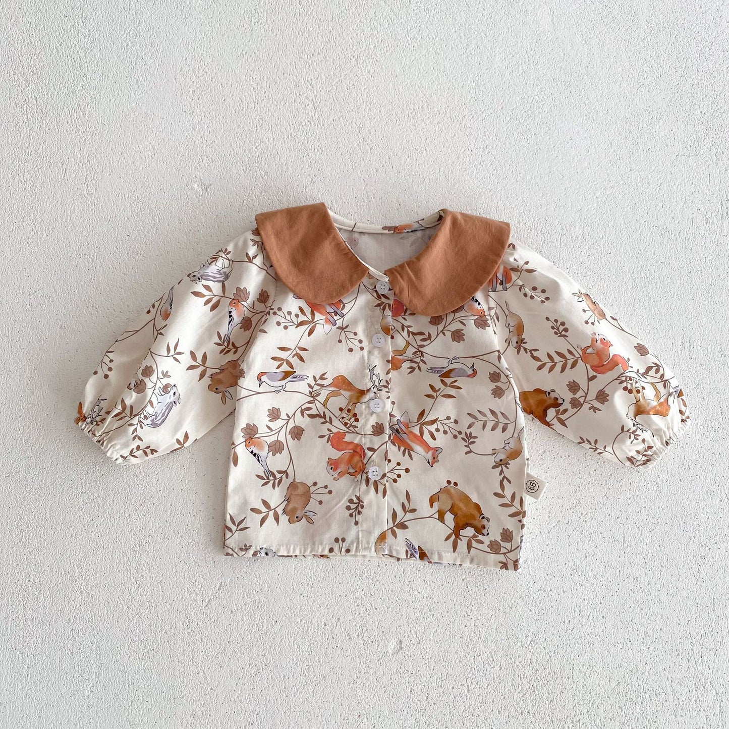 Spring and Autumn Baby Kids Unisex Flowers and Animals Pattern Long Sleeves Shirt and Sleeveless Overalls Clothing Set, MyKids-USA®, Baby & Toddler Outfits, MyKids-USA -  -  -  -  -  -  - 