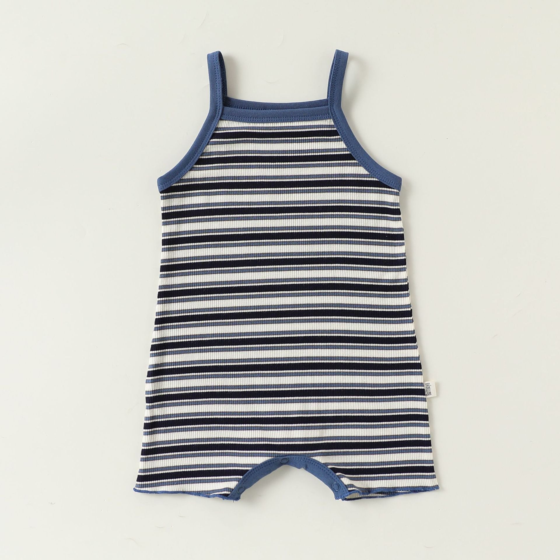 Summer Arrival Baby Sleeveless Striped Pattern Thin Rompers Bodysuits, MyKids-USA®, Baby & Children's One-Pieces, MyKids-USA - Size/Age - 66 (3-6M) - Color - Blue -  -  - TR2606012319-A.