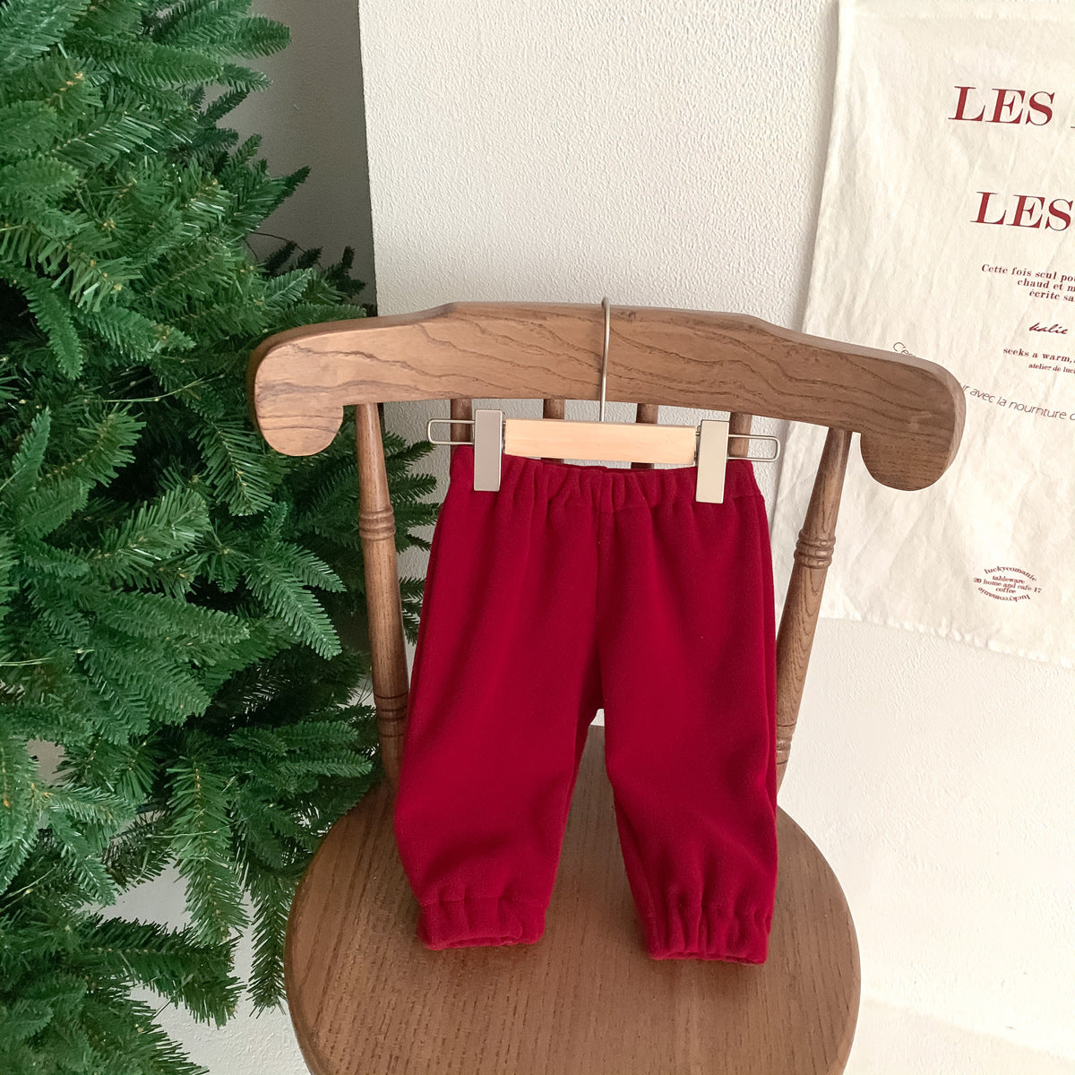 Winter and Autumn Baby Kids Unisex Letters and Teddy Bear Pattern Long Sleeves Hoodies and Red Pants Christmas Clothing Set, MyKids-USA®, Baby & Toddler Outfits, MyKids-USA -  -  -  -  -  -  - 