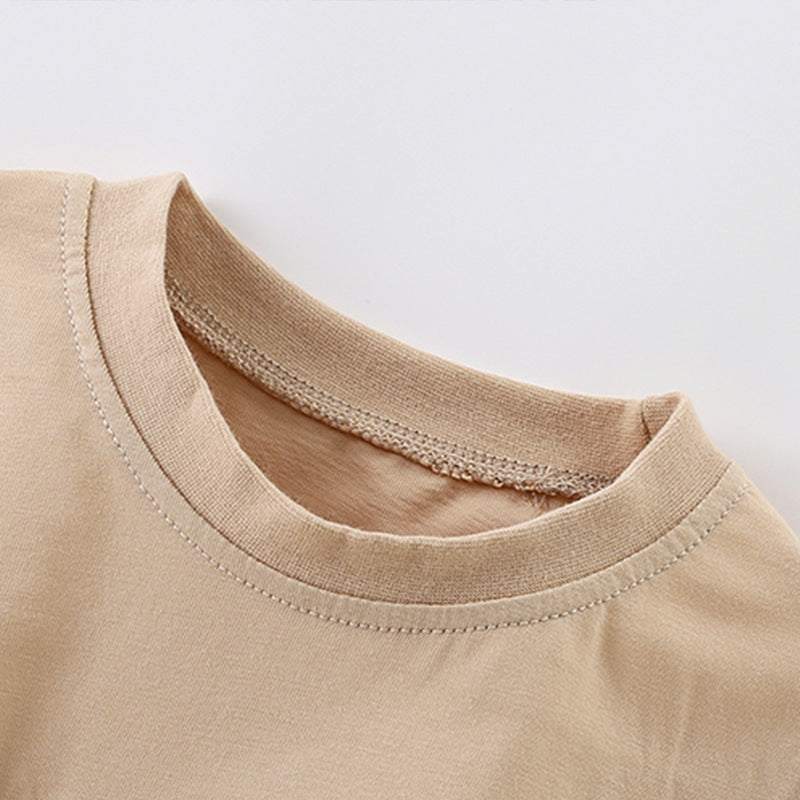 Summer Arrival Boys’ Rocket and Stars Cartoon Pattern T-shirt in European and American Style, MyKids-USA®, Baby & Toddler Tops, MyKids-USA -  -  -  -  -  -  - 