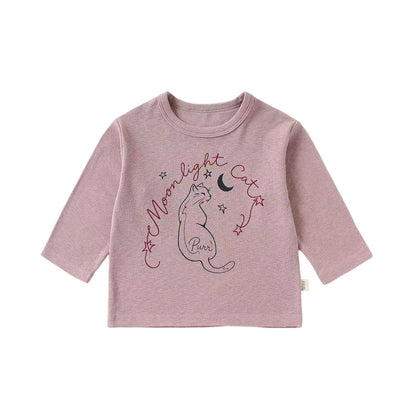 MyKids-USA® Autumn Arrival Baby Kids Long Sleeves Cartoon Pattern Top
