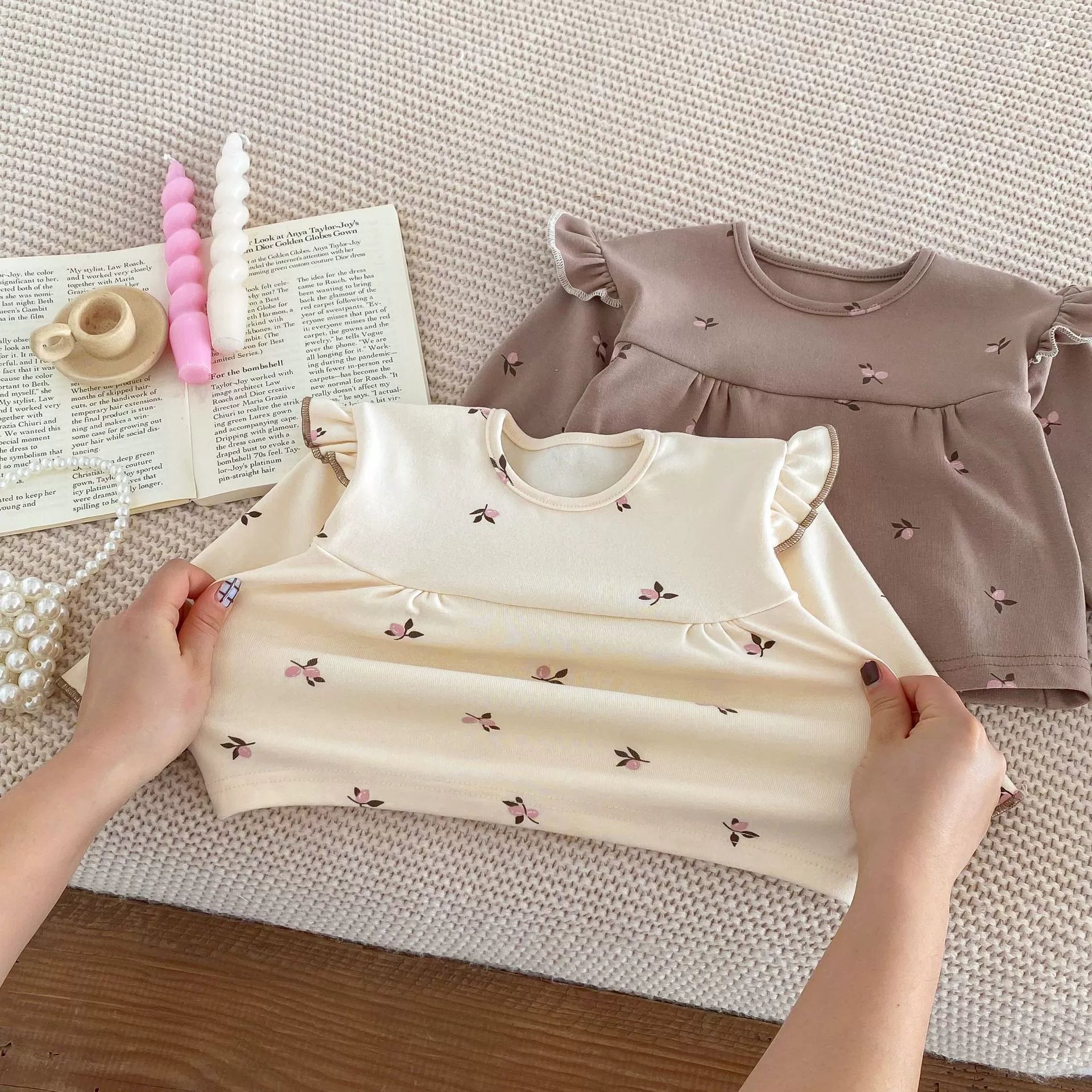 Spring and Autumn Baby Kids Girls Casual Floral Pattern Top and Pants Clothing Set, MyKids-USA®, Baby & Toddler Outfits, MyKids-USA -  -  -  -  -  -  - .