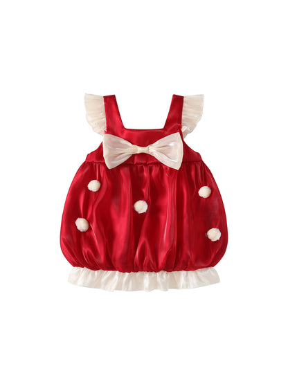 Summer Arrival Baby Girls Fly Sleeves Polka Dots Pattern Dress, MyKids-USA®, Baby & Children's Dresses, MyKids-USA -  -  -  -  -  -  - .