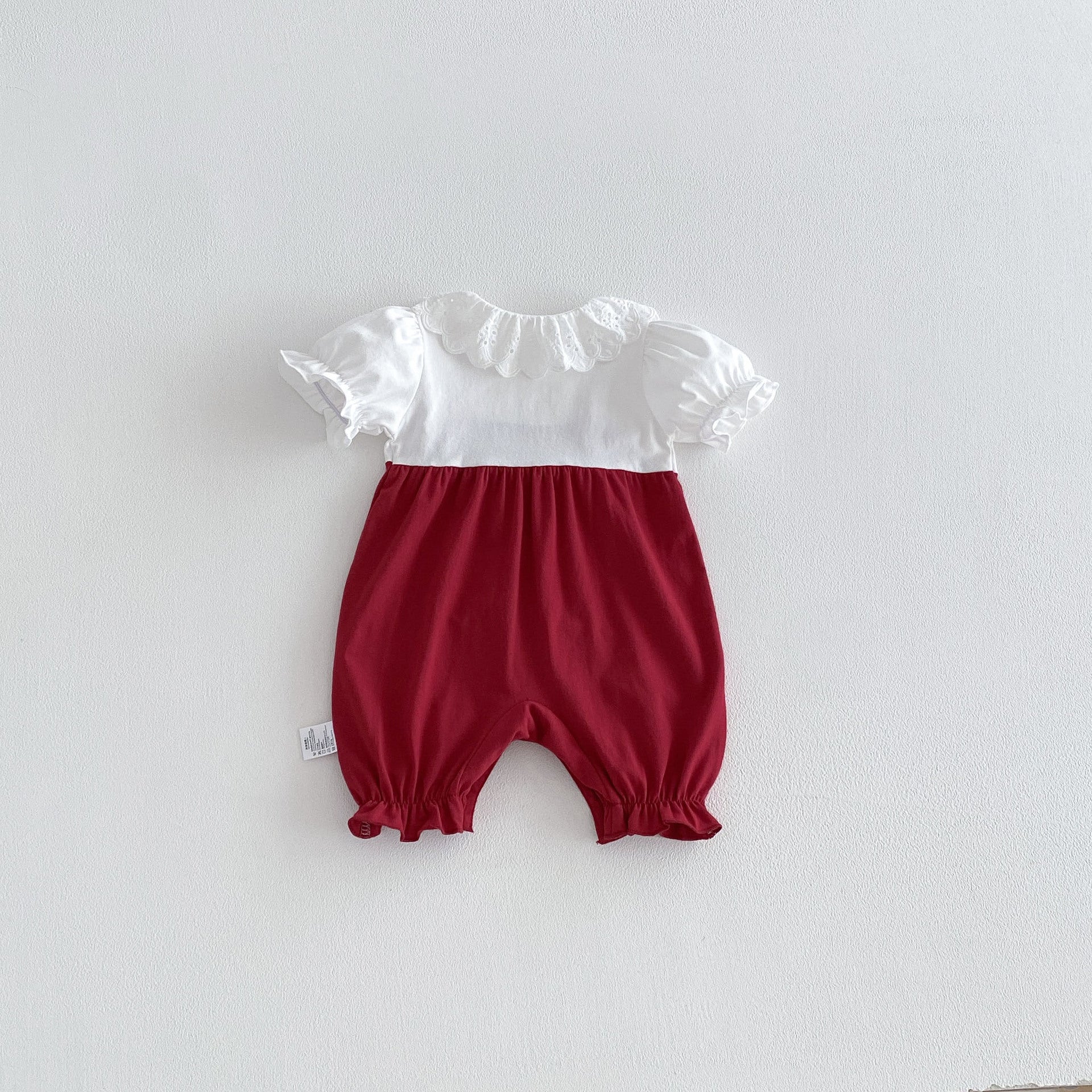 Design Summer Baby Kids Girls Short Sleeves Color Patchwork Rompers, MyKids-USA®, Baby & Children's One-Pieces, MyKids-USA -  -  -  -  -  -  - .