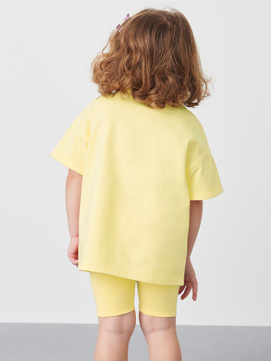 Baby Kids Girls Fruits And Animal Cartoon Print Top And Shorts Casual Clothing Set, MyKids-USA®, Baby & Toddler Outfits, MyKids-USA -  -  -  -  -  -  - 