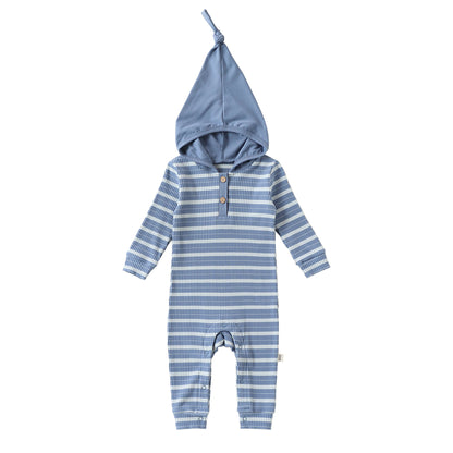 MyKids-USA® Autumn Arrival Baby Kids Unisex Long Sleeves Striped Pattern Rompers