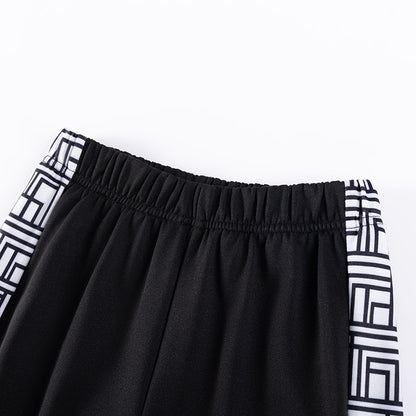 Spring and Autumn Baby Kids Boys Color Patchwork and Geometric Pattern Long Sleeves Top and Pants Casual Clothing Set, MyKids-USA®, Baby & Toddler Outfits, MyKids-USA -  -  -  -  -  -  - 