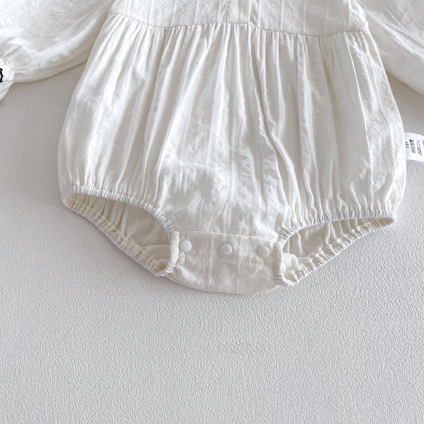 Spring Arrival Baby Girls Long Sleeves Flowers Embroidered Collar Bodysuit, MyKids-USA®, Bodysuits, MyKids-USA -  -  -  -  -  -  - .