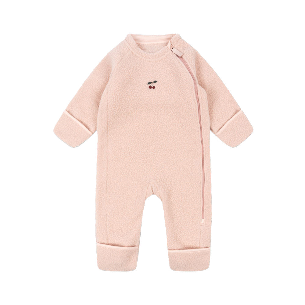 Winter Arrival Baby Unisex Long Sleeves Fruits Pattern Fluffy Rompers, MyKids-USA®, Baby One-Pieces, MyKids-USA - Size/Age - 66 (3-6M) - Color - Pink -  -  - TR2512271001-B.