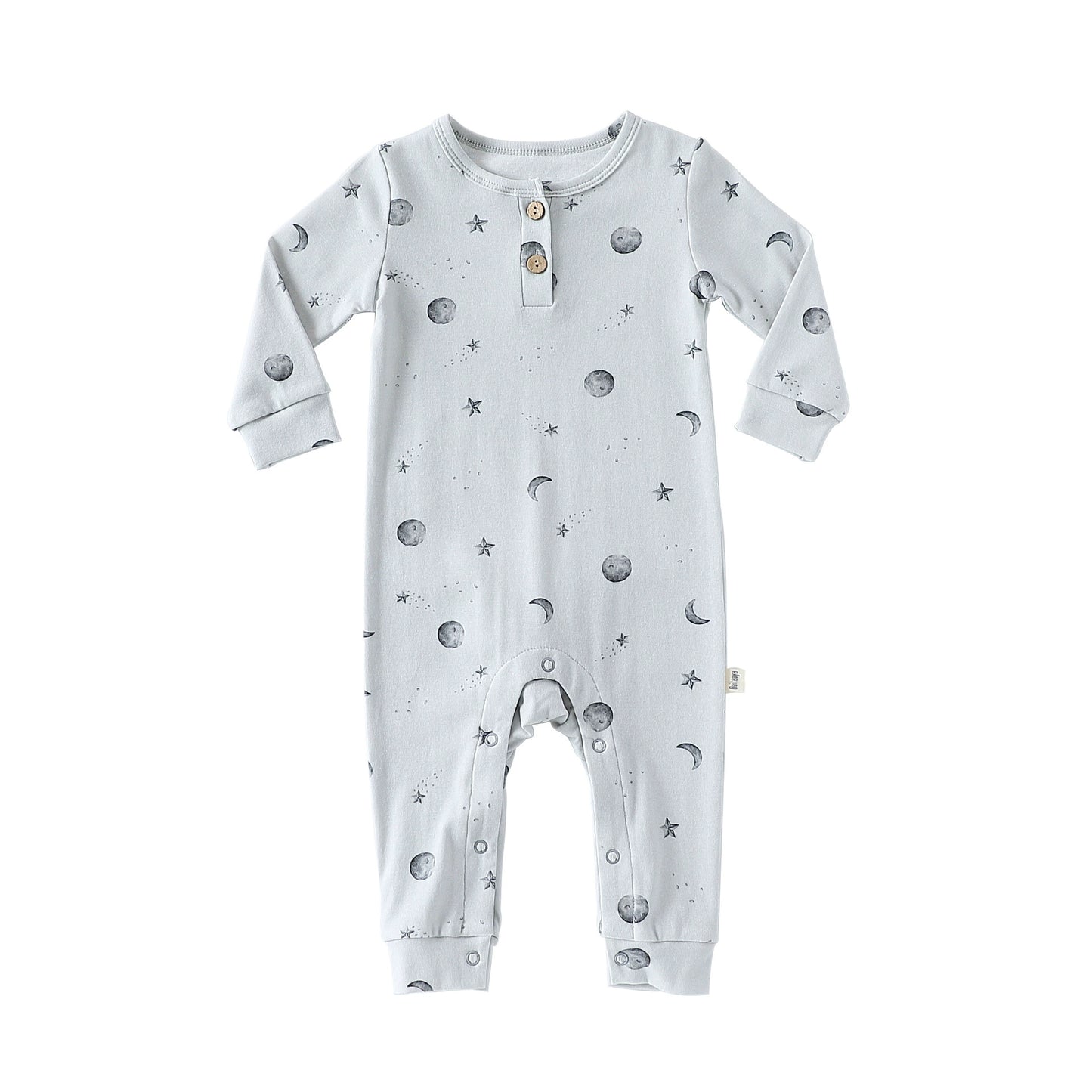 Autumn Arrival Baby Unisex Long Sleeves Casual Animals Pattern Rompers, MyKids-USA®, Baby One-Pieces, MyKids-USA - Size/Age - 66 (3-6M) - Color - Light Blue -  -  - TR2508282258-C