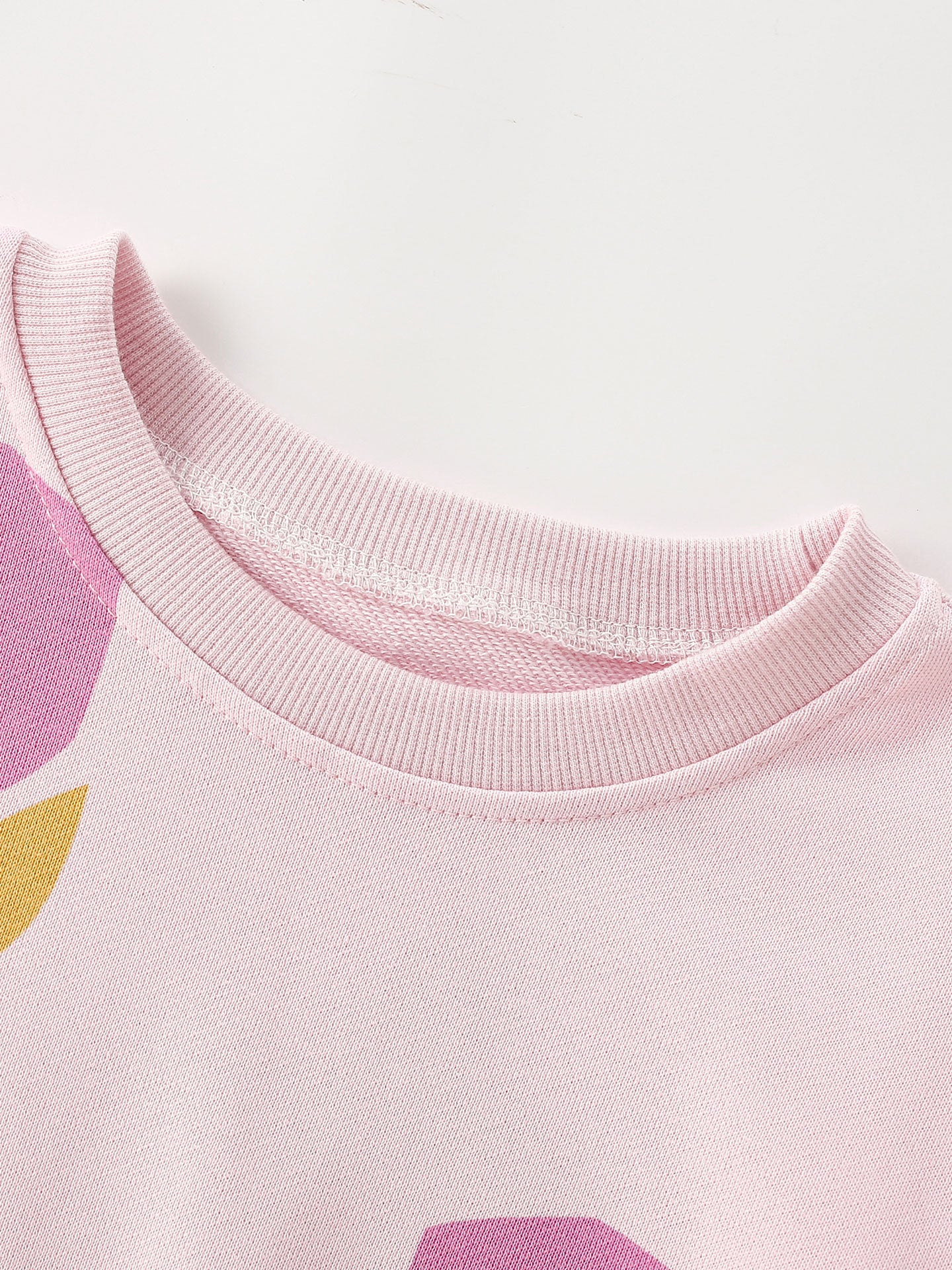 MyKids-USA® Winter and Autumn Baby Kids Girls Flowers Pattern Long Sleeves Sweatshirt and Plain Pants Clothing Set