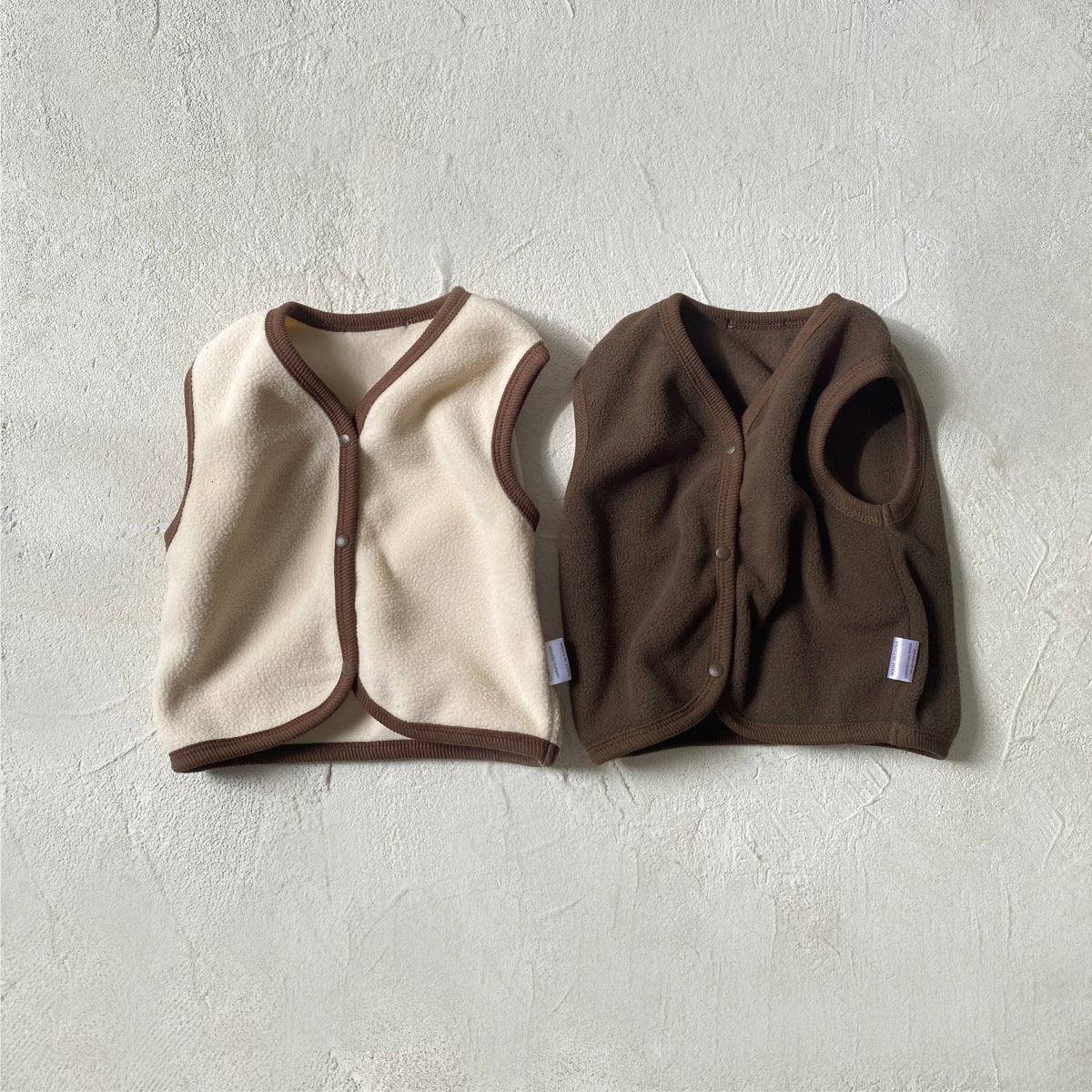 Arrival Winter and Autumn Baby Kids Unisex Fleece-Lined Sleeveless V Neck Vest, MyKids-USA®, Baby & Toddler Coats & Jackets, MyKids-USA -  -  -  -  -  -  - .