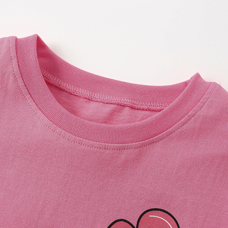 Summer Baby Kids Cartoon Lollipops Pattern T-shirt and Shorts Clothing Set for Girls, MyKids-USA®, Baby & Toddler Outfits, MyKids-USA -  -  -  -  -  -  - 