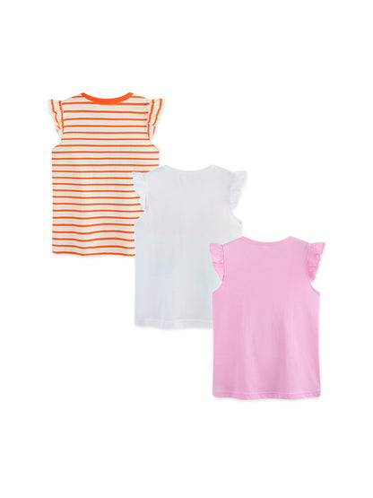 Summer Baby Kids Fruits and Animals Cartoon Pattern T-shirt Clothing Set for Girls, MyKids-USA®, Baby & Children's Outfits, MyKids-USA -  -  -  -  -  -  - .