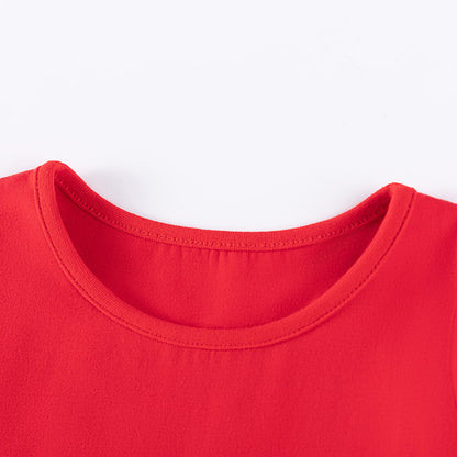 Autumn and Spring Arrival Christmas Cartoon Pattern Long Sleeves Tulle Decorated Dress for Stylish Girls, MyKids-USA®, Baby & Toddler Dresses, MyKids-USA -  -  -  -  -  -  - 