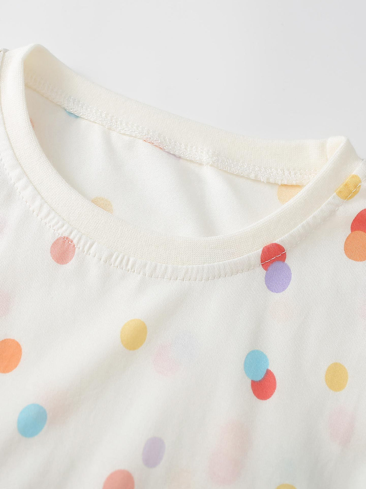 MyKids-USA® Spring and Autumn Baby Kids Girls Polka Dots Pattern Long Sleeves Top