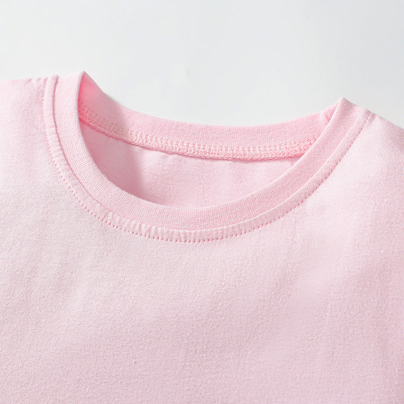 Summer Arrival Cartoon and Rainbow Pattern Short Sleeves Dress for Stylish Girls, MyKids-USA®, Baby & Toddler Dresses, MyKids-USA -  -  -  -  -  -  - 