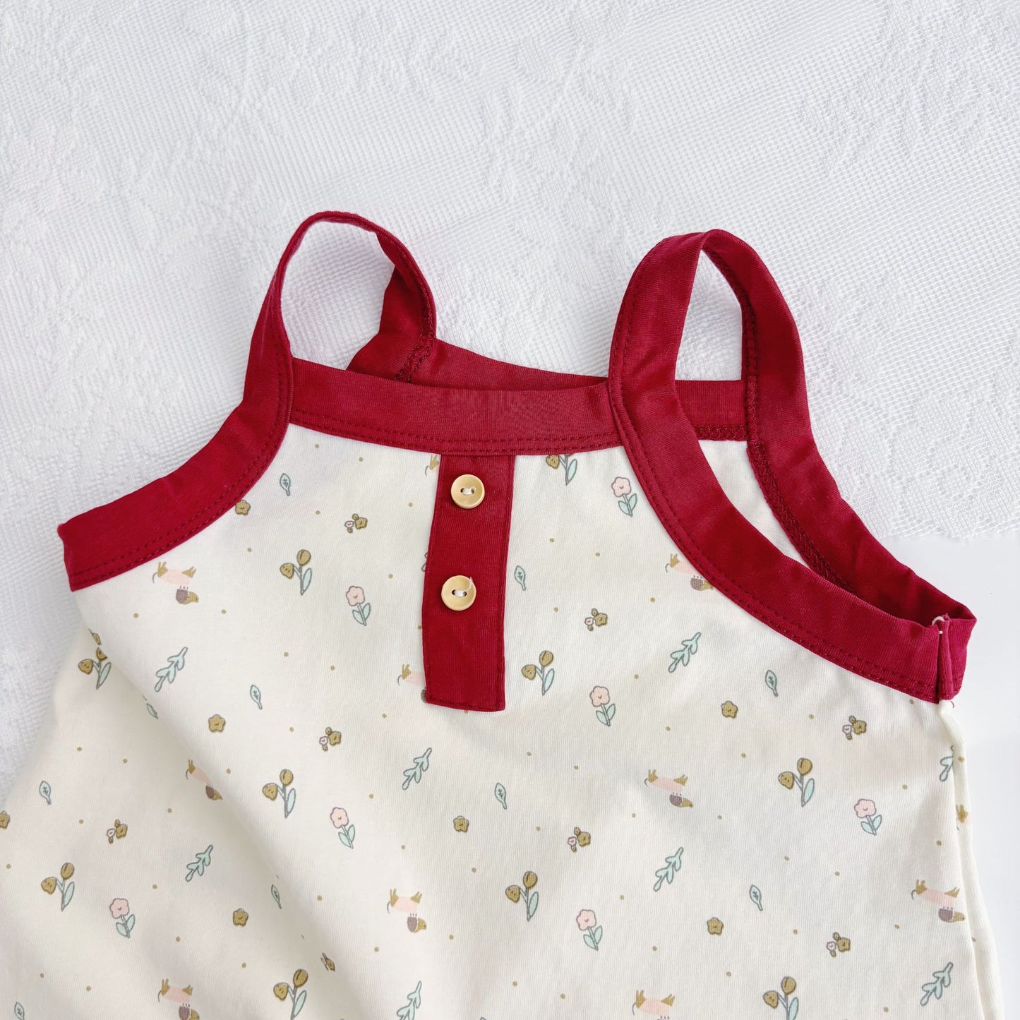 Summer Arrival Baby Unisex Floral Pattern Sleeveless Color Patchwork Rompers, MyKids-USA®, Baby One-Pieces, MyKids-USA -  -  -  -  -  -  - 