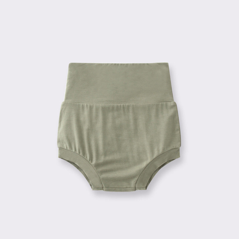 Summer Arrival Baby Kids Casual Style Solid Color Bloomers