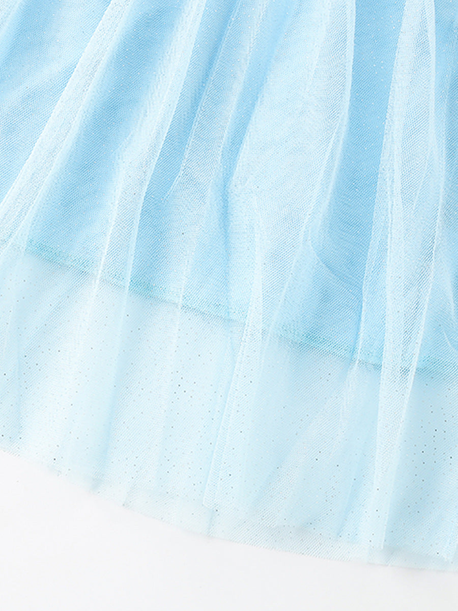 Summer Arrival Horse and Stars Pattern Short Sleeves Crew Neck Dress for Stylish Girls, MyKids-USA®, Baby & Children's Dresses, MyKids-USA -  -  -  -  -  -  - .