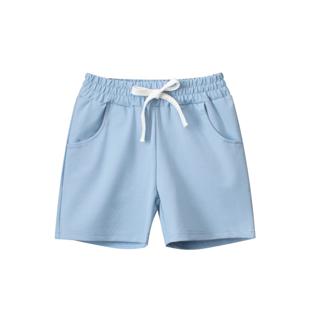 Summer Arrival Boys Casual Style Color Patchwork Shorts, MyKids-USA®, Shorts, MyKids-USA - Size/Age - 90 (12-24M) - Color - Blue -  -  - TR2505091932-A