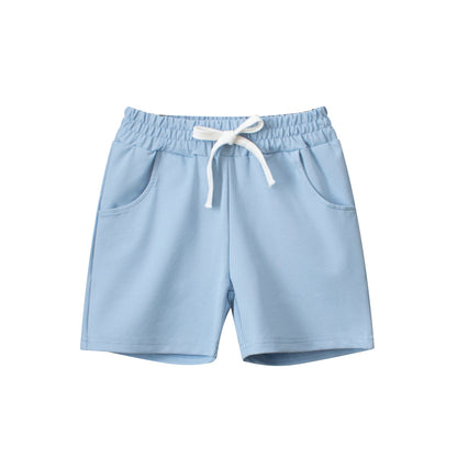 Summer Arrival Boys Casual Style Color Patchwork Shorts, MyKids-USA®, Shorts, MyKids-USA - Size/Age - 90 (12-24M) - Color - Blue -  -  - TR2505091932-A