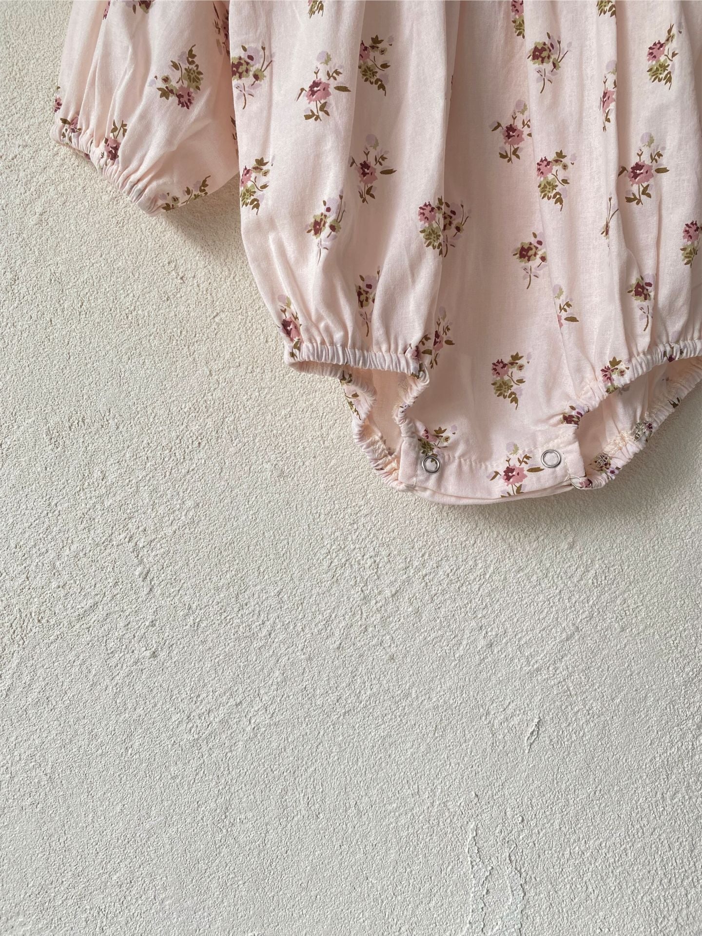 MyKids-USA® Autumn Arrival Flowers Printed Baby Kids Girls Princess Long Sleeves Onesies with Collar