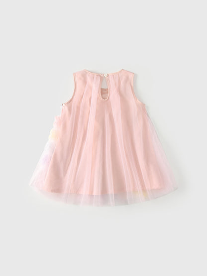 Summer Arrival Sleeveless Striped Pattern Tulle Dress for Stylish Girls, MyKids-USA®, Baby & Children's Dresses, MyKids-USA -  -  -  -  -  -  - .