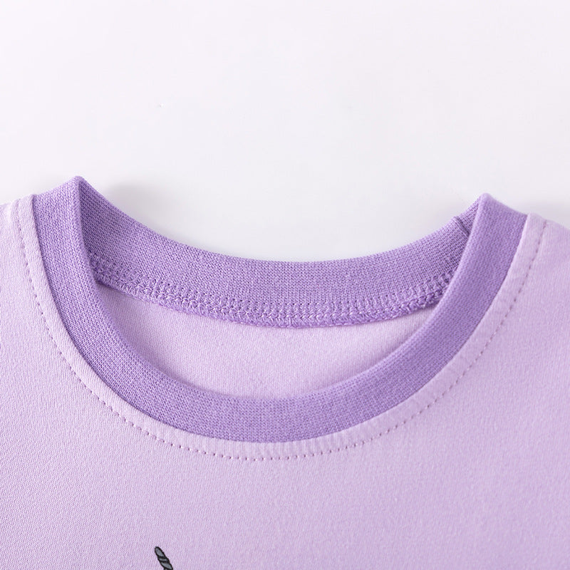 Summer Arrival Cartoon and Polka Dots Pattern Fly Sleeves Dress for Stylish Girls, MyKids-USA®, Baby & Toddler Dresses, MyKids-USA -  -  -  -  -  -  - .