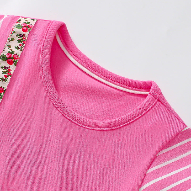 Summer Arrival Animals Cartoon Pattern Short Sleeves Dress for Stylish Girls, MyKids-USA®, Baby & Toddler Dresses, MyKids-USA -  -  -  -  -  -  - 