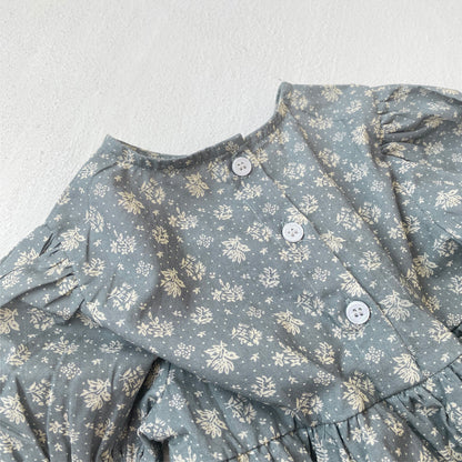 Summer Arrival Northern Europe Floral Pattern Short Sleeves Onesies for Stylish Girls, MyKids-USA®, Baby One-Pieces, MyKids-USA -  -  -  -  -  -  - 