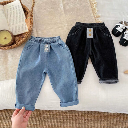 Summer Arrival Kids Unisex Denim Casual Style Pants, MyKids-USA®, Jeans, MyKids-USA -  -  -  -  -  -  - 