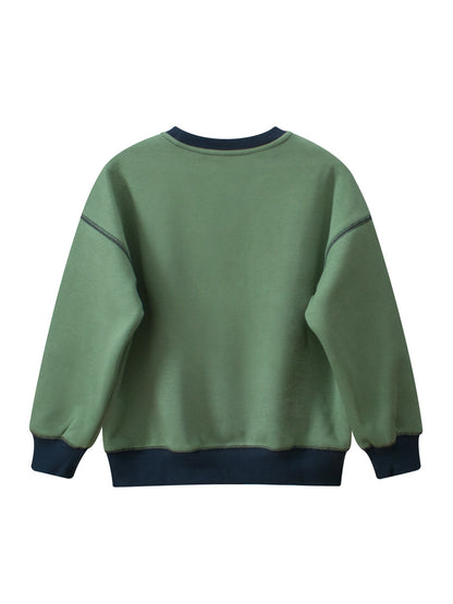 Arrival Kids Kitten Pattern Crew Neck Long Sleeves Warm Cozy Pullover, MyKids-USA®, Baby & Toddler Outerwear, MyKids-USA -  -  -  -  -  -  - 