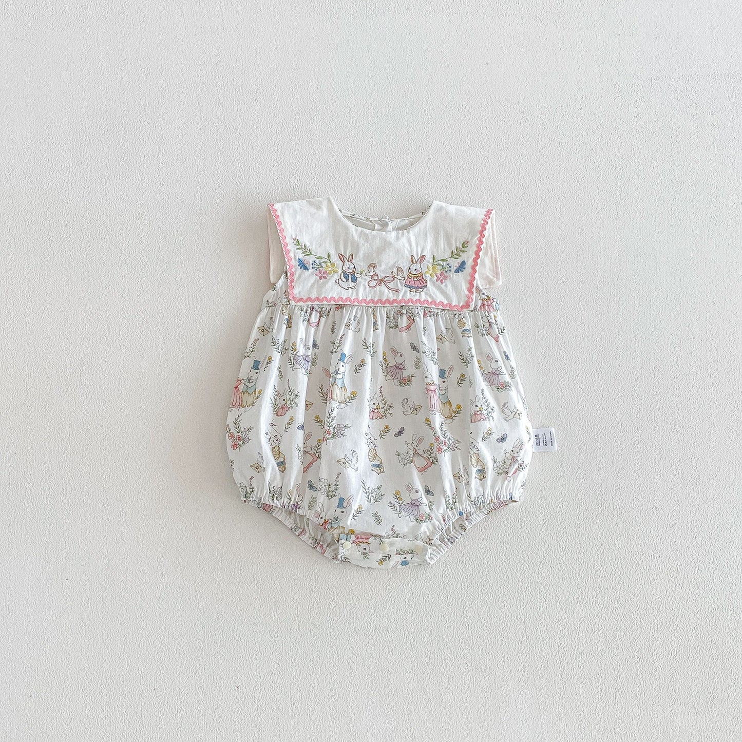 Design Summer Baby Kids Girls Sleeveless Cartoon Pattern, MyKids-USA®, Baby & Children's Dresses, MyKids-USA - Size/Age - 66 (3-6M) - Color - Beige -  -  - TR2605032219-A.