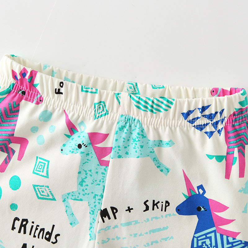 Autumn Arrival Baby Kids Girls Cartoon Pattern Cute Pants, MyKids-USA®, Trousers, MyKids-USA -  -  -  -  -  -  - 